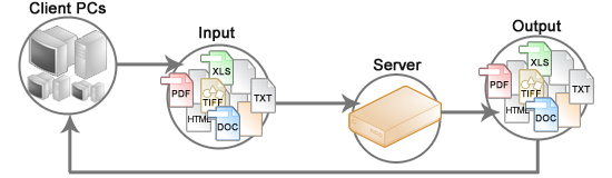 Absolute server process