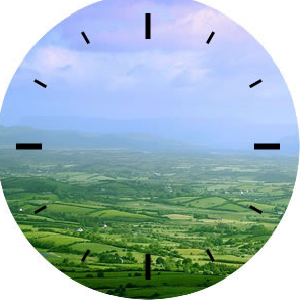 FlashAnalogClock