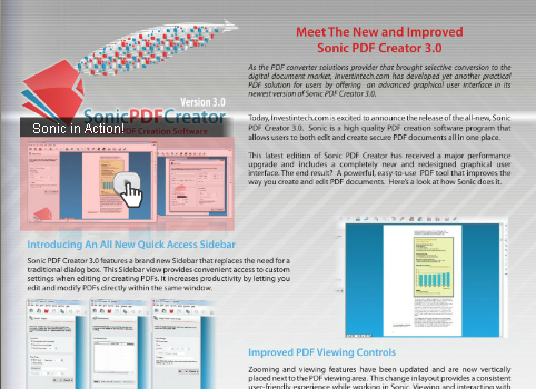 Sonic Pdf Creator