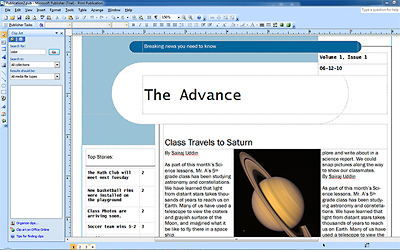 Microsoft Publisher 2007 Website Templates