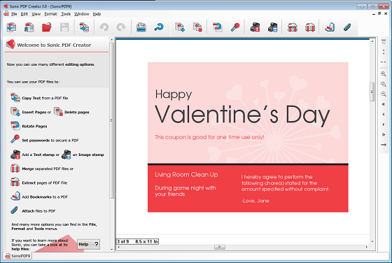 Valentines Template Microsoft Word
