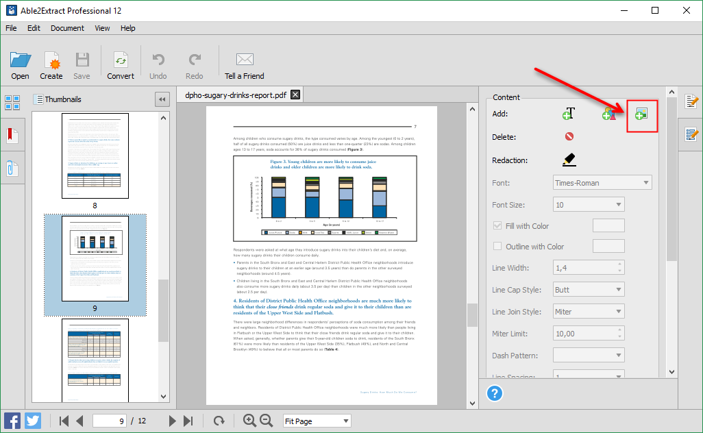 Adicionar Imagem para PDF