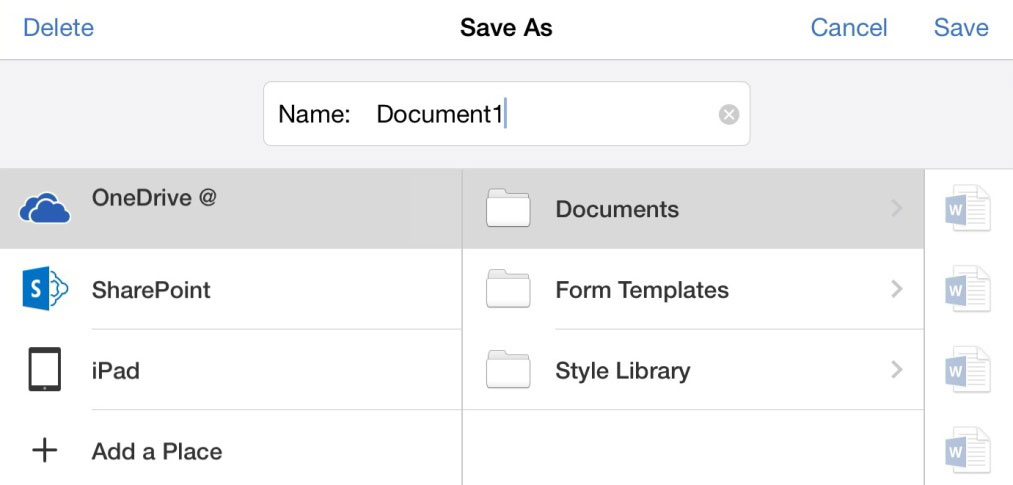 microsoft office documents