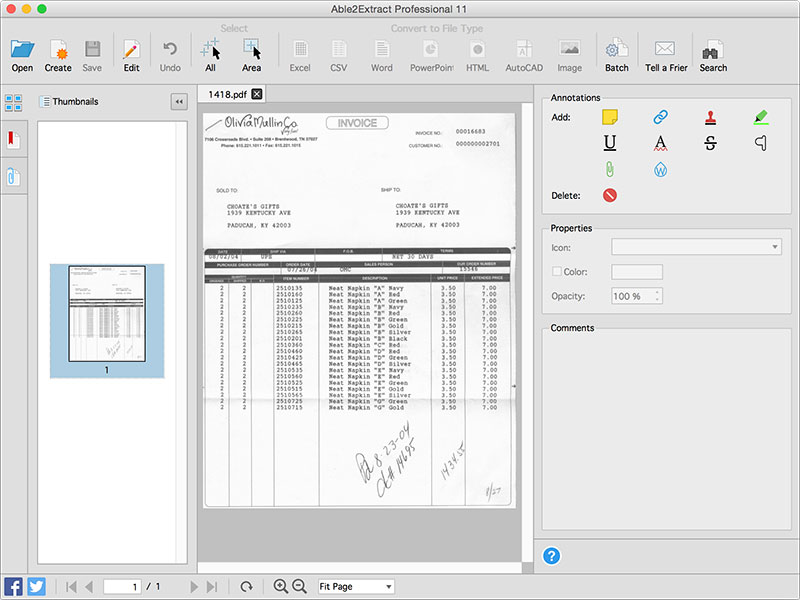 Able2Extract for Mac