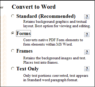 Forms and Dialogue Box Able2Extract