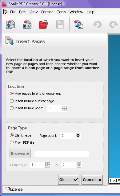 Sonic PDF Creator 3.0 Settings and customization