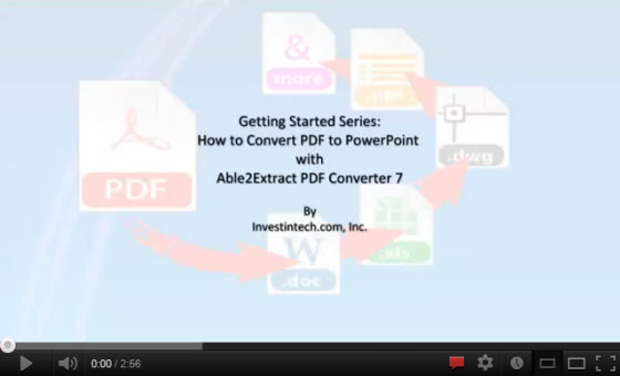 PDF to Power Point Tutorial