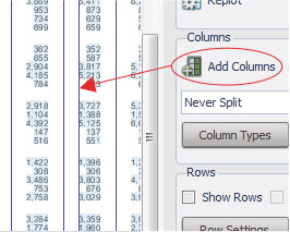 PDF to Excel Add Columns