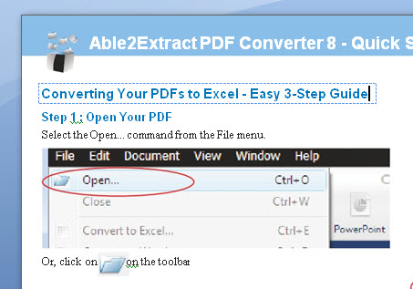 Able2Extract PDF to Word Frames