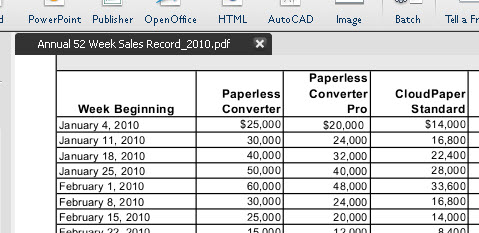 PDF to Excel - Enable Table Unfolding