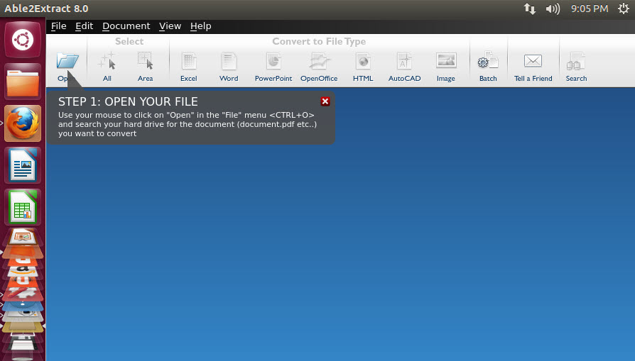 Converting PDF on Ubuntu