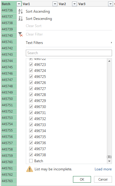 Removing Headers With PowerQuery