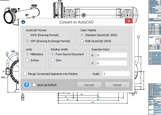 Able2Extract Autocad Conversion