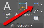 Locating AutoCAD Dimensioning Tools