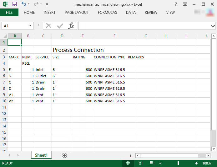 PDF To Excel Results