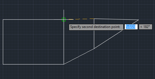 Specifying Second Destination Point