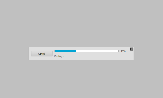 Able2Extract PDF Creation Progress Bar