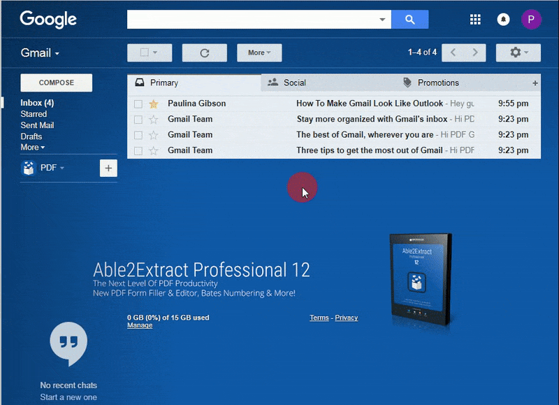 How to Make Gmail Look Like Outlook Tutorial