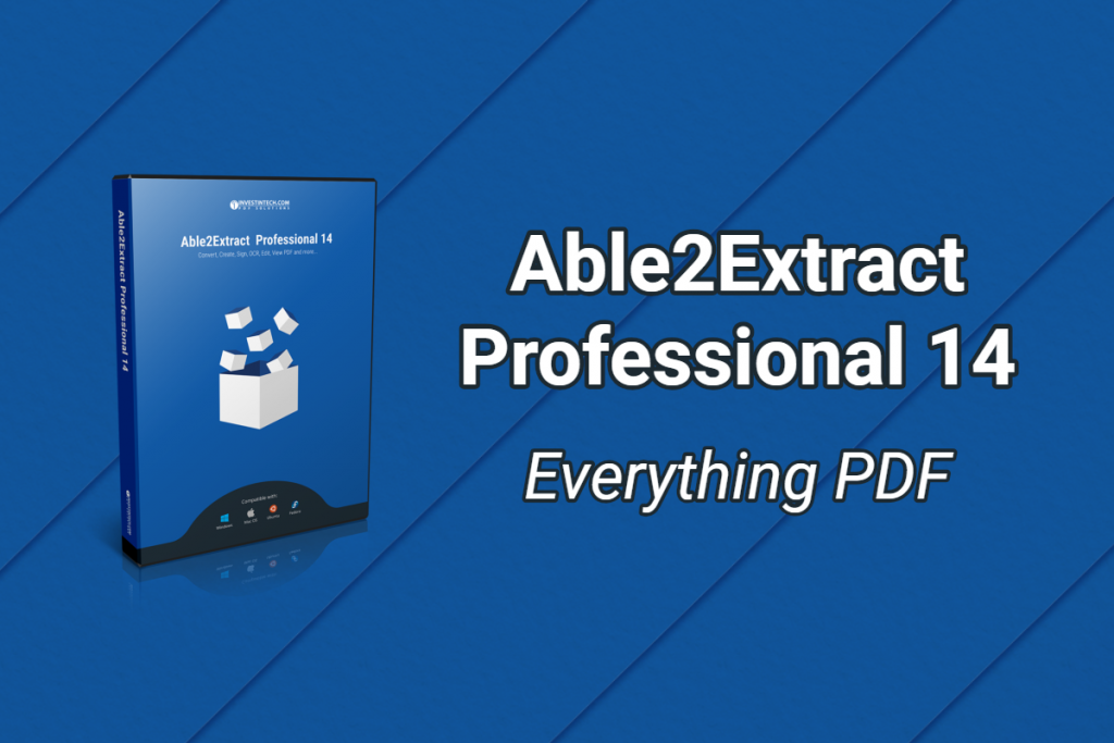 Able2Extract Professional PDF Suite