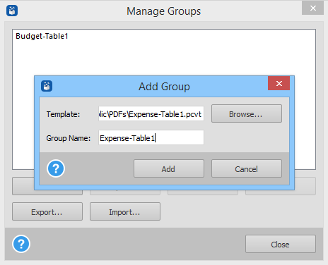 manage groups