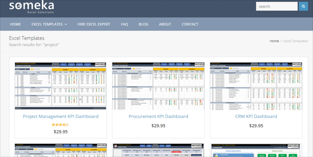 premium project management excel template