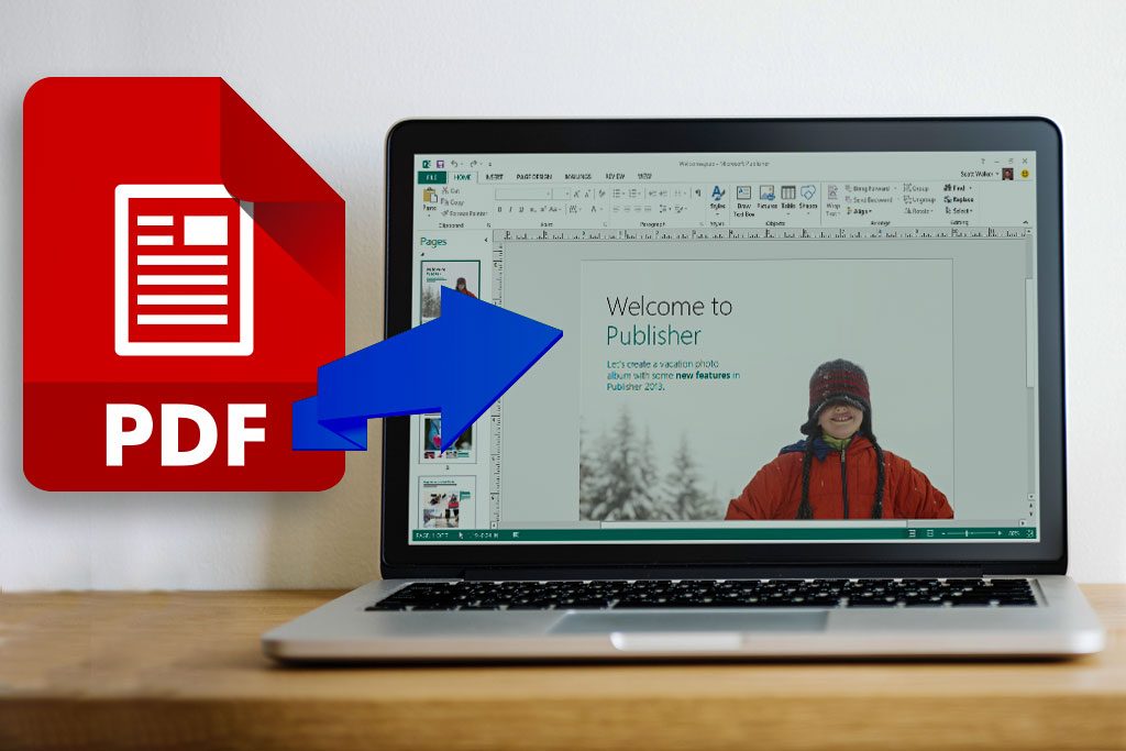 Converting PDF to Publisher