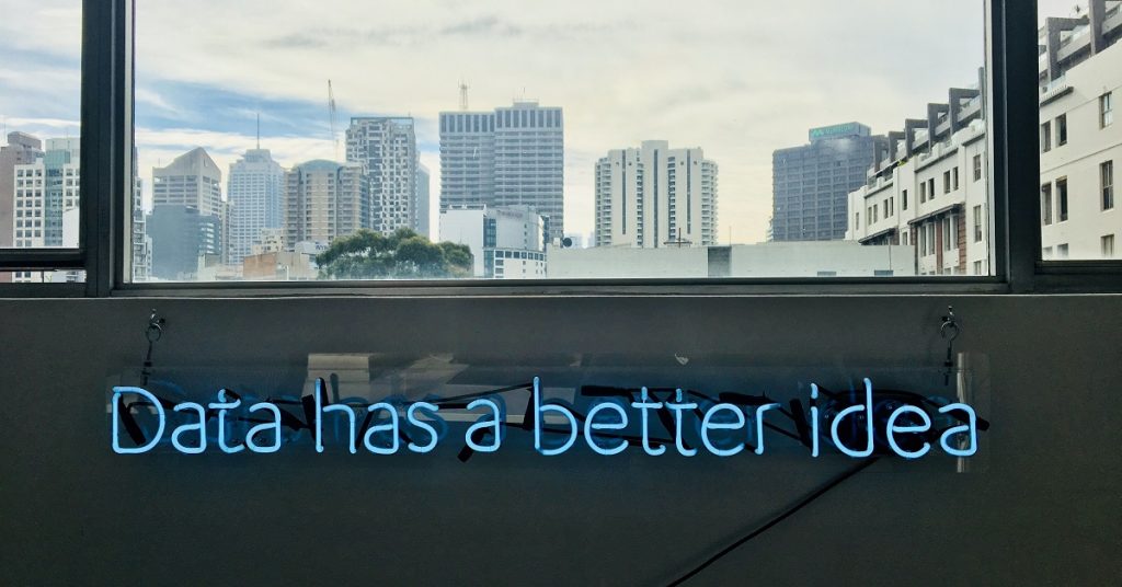 data has a better idea sign