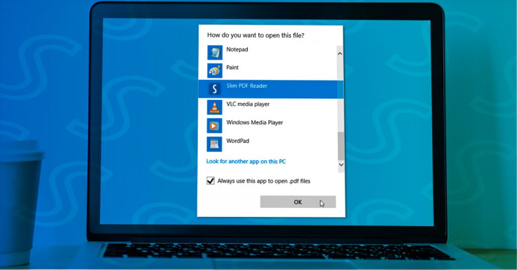 Set Slim PDF to always open PDF files by default