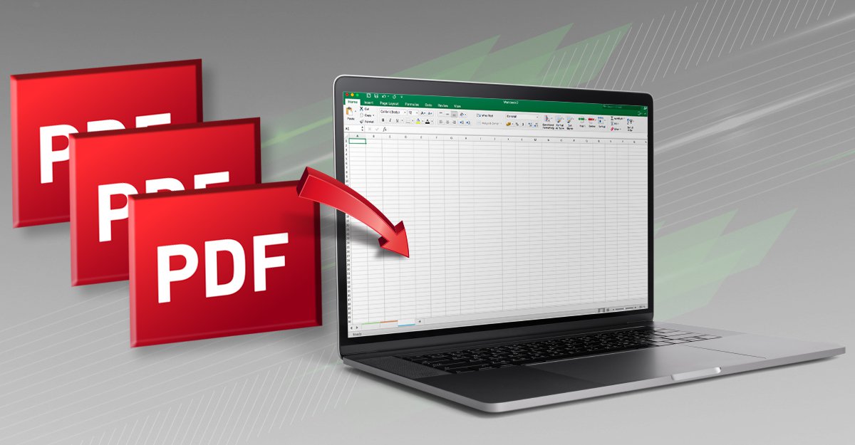 Custom Formatting PDF to Excel 