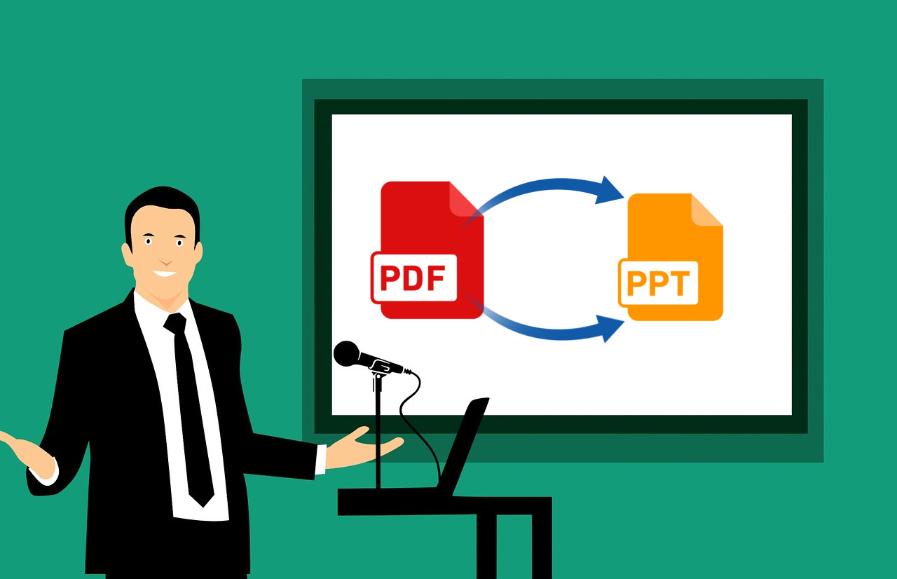 how to convert pdf into ms powerpoint